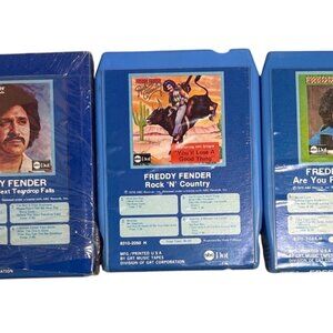 Freddy Fender 8 Track Tapes Before Next Teardrop Rock N Country Are You Ready